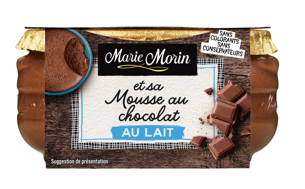 Mousse au chocolat au lait 100g - Marie Morin (Pro)